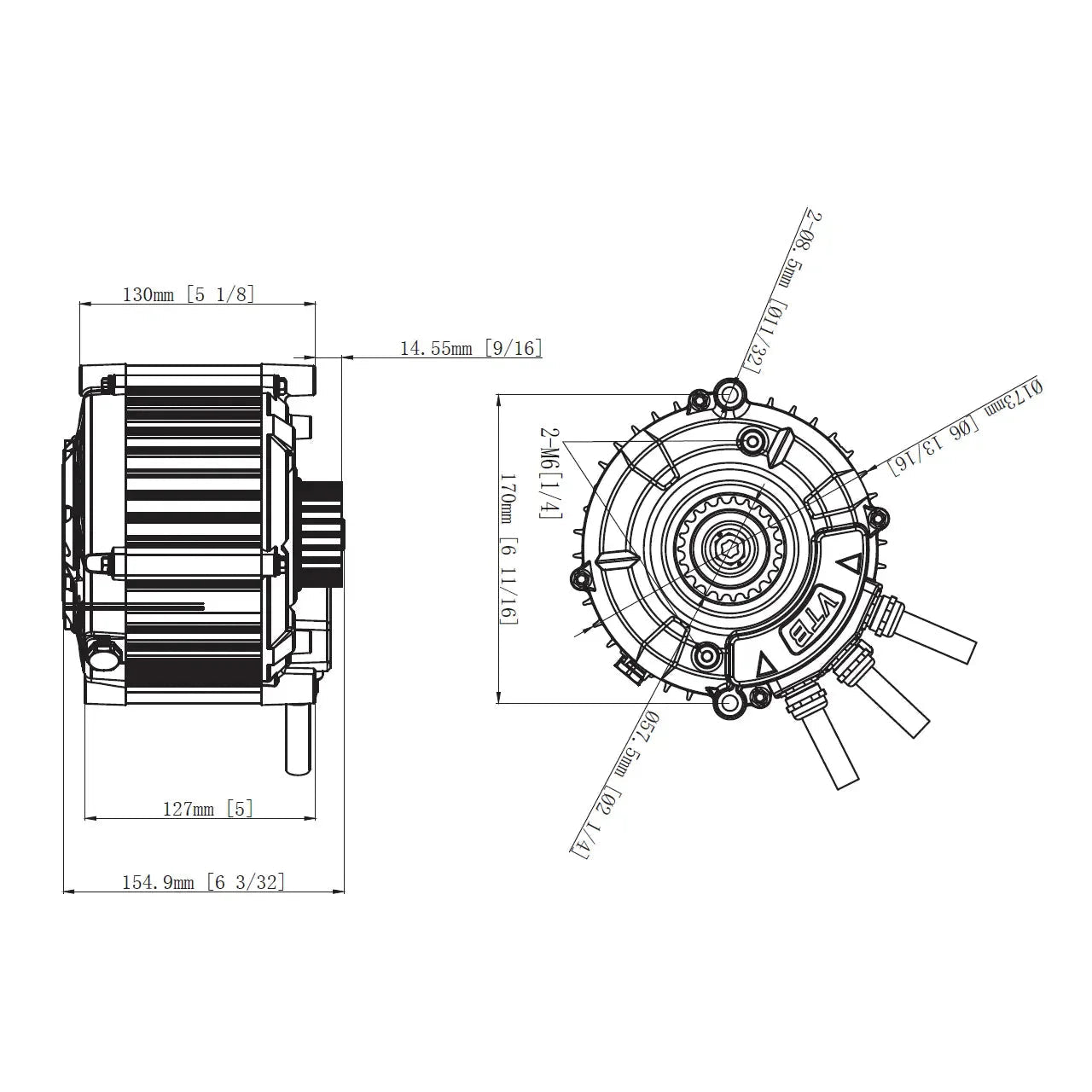 Ventus VTB Ryuga 52kW Motor - Image 11